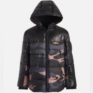 Michael Kors Camouflage Puffer Jacket